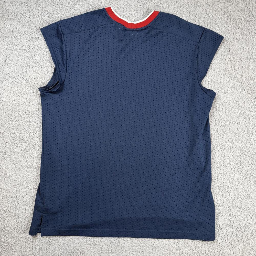 Nike Y2K Supreme Court Classic Rivals Basketball Jersey Sleeveless Mesh Navy XL - Picture 2 of 10